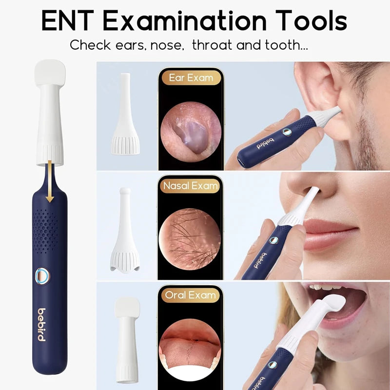 New Bebird EarSight Plus I35R Visual Ear Cleaner Bendable HD Clipable All-in-1 Earpick Earwax Removal Earpicks Ear Cleaning Tool