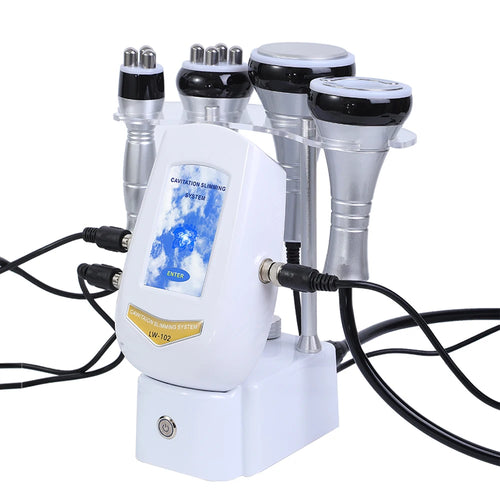 40K Cavitation Machine 4-1 Ultrasonic RF Body Shaping Lose Weight Multipolar Slimming Facial Skin Tightening Lifting Device