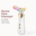 ANLAN Dual Polar Neck Beauty Device with 24K Gold Anti-aging Remove Double Chin Facial Lifting 5 Color LED Warm Facial Massager