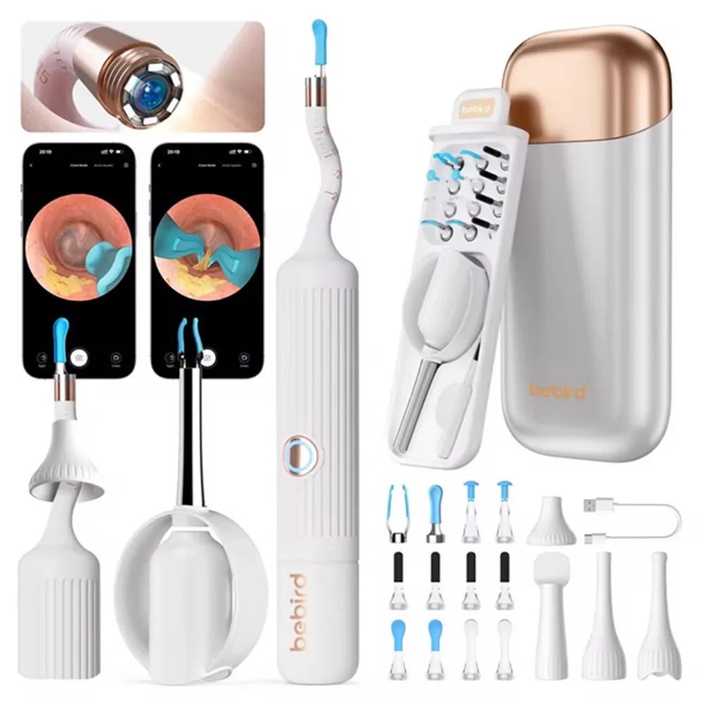New Bebird EarSight Plus I35R Visual Ear Cleaner Bendable HD Clipable All-in-1 Earpick Earwax Removal Earpicks Ear Cleaning Tool